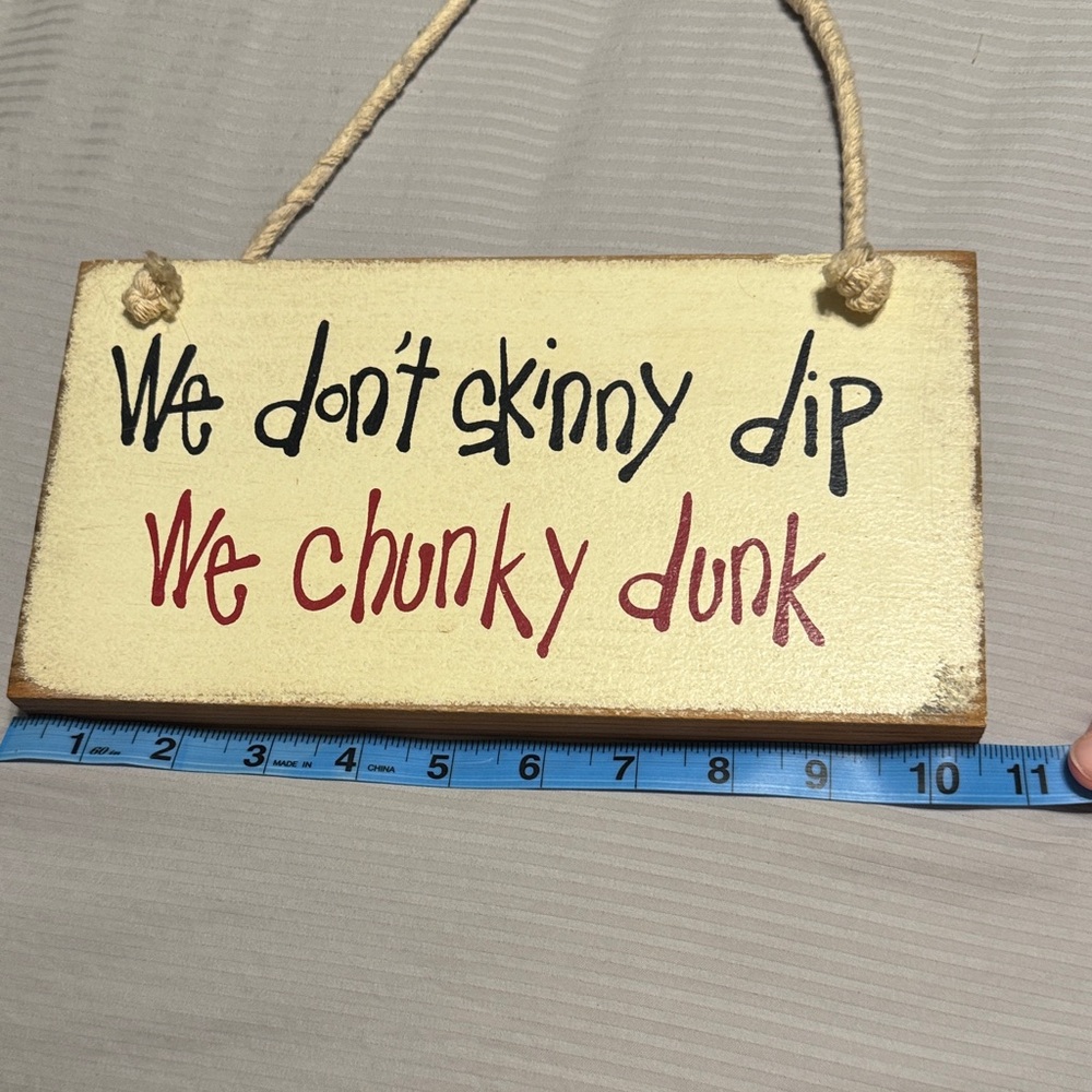 Chunky Dunk Wall Sign - Picture 3 of 4